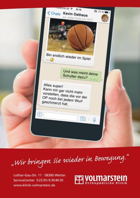 Heimspielheft EN Baskets Ausgabe 08 2021, 04.12.2021