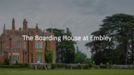 Boarding at Embley