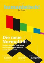 humanistisch! Das Magazin #16 - 1/2022