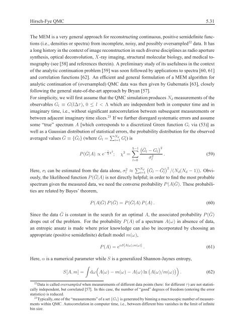 5 Hirsch-Fye quantum Monte Carlo method for ... - komet 337
