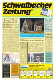 Schwalbacher Zeitung Ausgabe Kw 48-2021