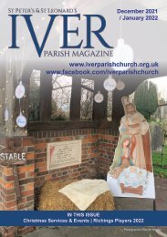 Iver Parish Magazine - December 2021 & January 2022