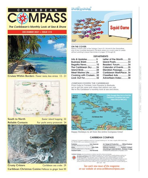 Caribbean Compass Yachting Magazine - December 2021