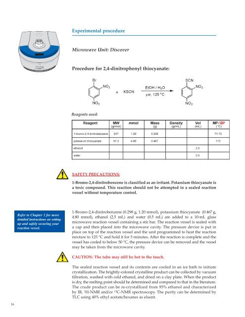 Clean, Fast Organic Chemistry - LaborPraxis