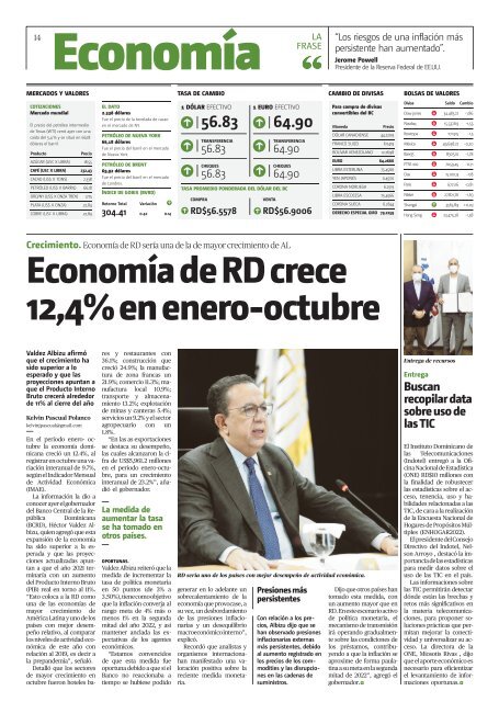 Edición impresa HOY miércoles 01 de diciembre del 2021