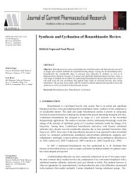 Synthesis and Cyclization of Benzothiazole: Review - Journal of ...