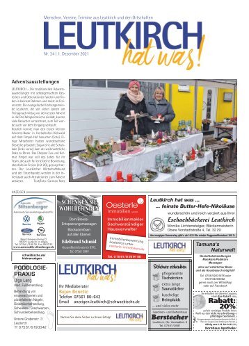 Leutkirch hat was 01.12.2021