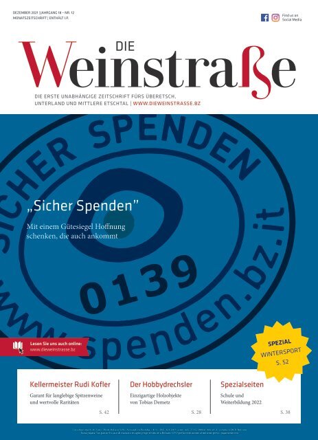 Die Weinstraße - Dezember 2021