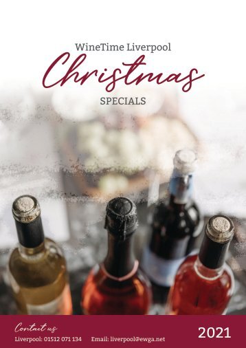 Winetime Liverpool Xmas Brochure 2021