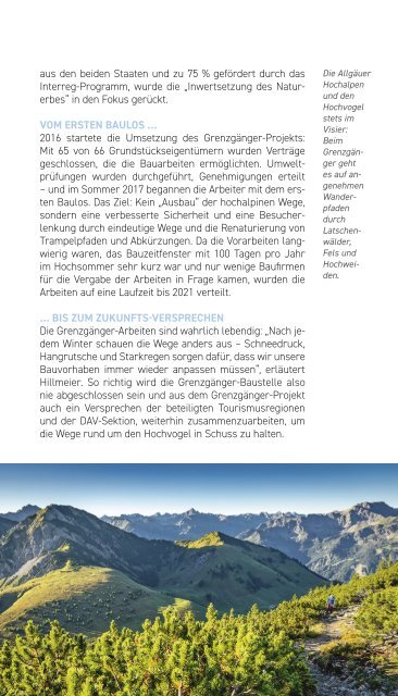 Grenzgaenger – 6 Etappen zwischen Tirol und Bayern
