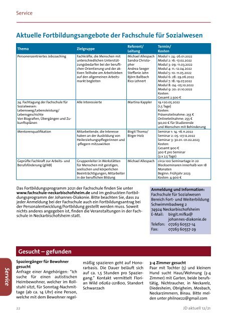 JD aktuell 12-21