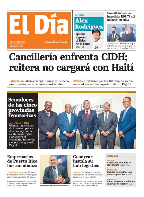 Edición impresa 02-12-2021