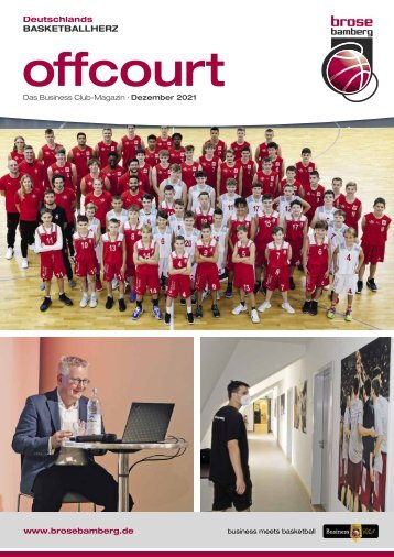 offcourt - das Brose Bamberg Business Club Magazin