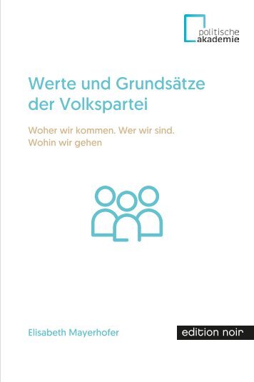 Wert und Grundsätze der Volkspartei