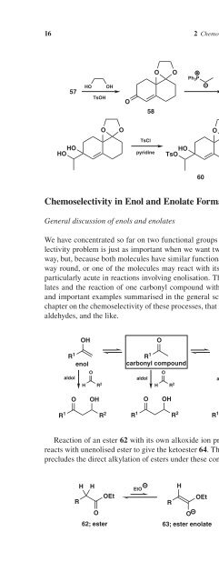 Organic Synthesis Strategy and Control