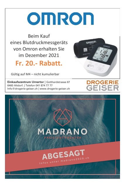 48.2021 Uristier – Der Urner Gratisanzeiger