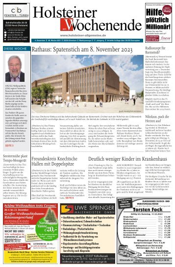 Holsteiner am Wochenende 48 2021