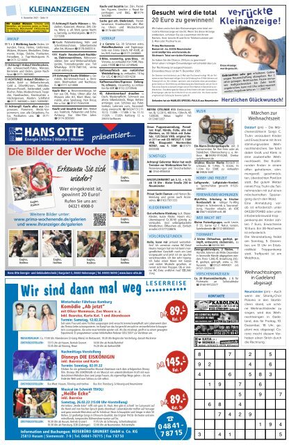 Ihr Anzeiger Bad Bramstedt 48 2021