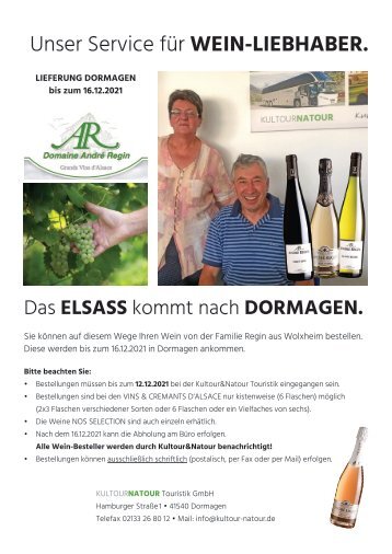 Weinbestellung REGIN 12 • 2021