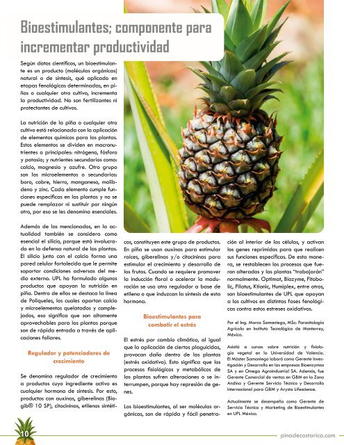 Revista Piña de Costa Rica Edición 41