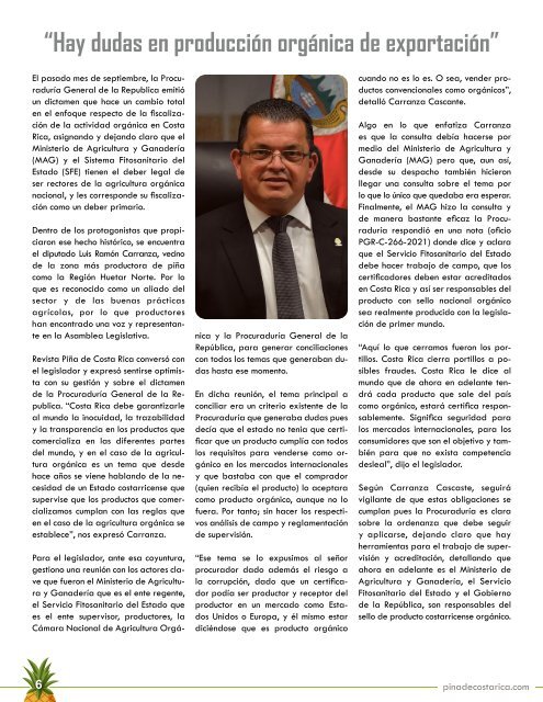 Revista Piña de Costa Rica Edición 41