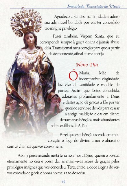 Novena à Imaculada Conceição de Maria