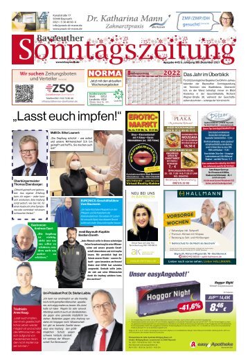2021-12-05 Bayreuther Sonntagszeitung