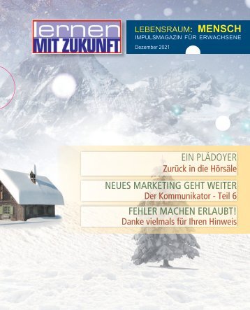 LERNEN MIT ZUKUNFT DEZEMBER 2021