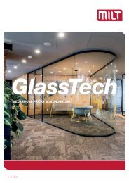 Skleněné stěny GlassTech - katalog CZ