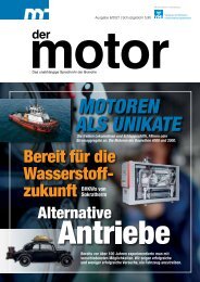 der motor – Ausgabe 6/21 – Kommunikation für die Branche