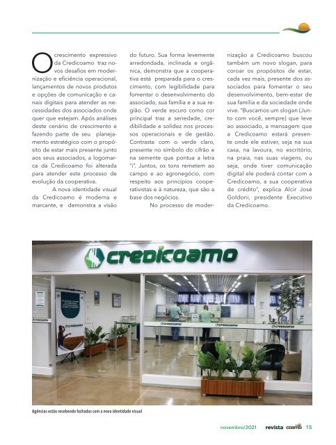 Revista Coamo edição Novembro de 2021