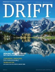 DRIFT Travel Magazine Winter 2021