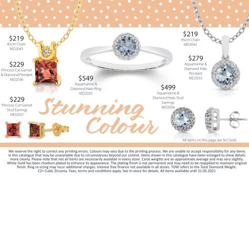 Showcase Jewellers Mothers Day Catalogue 2021