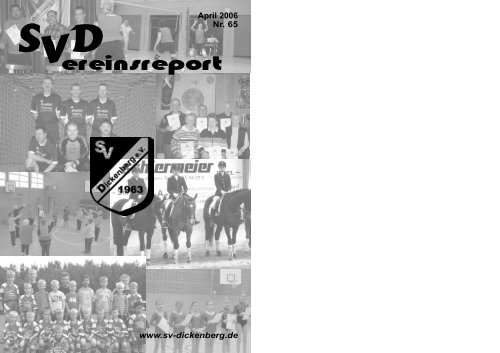 Vereinsinternes Fußballturnier - SV Dickenberg