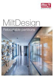 Glass Partitions MiltDesign - catalogue EN
