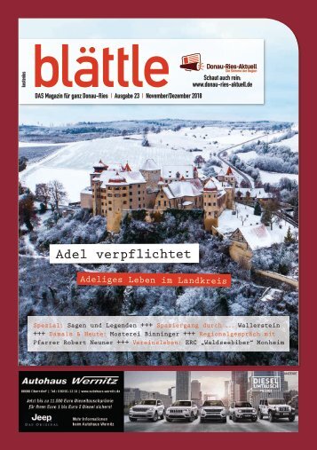 blaettle 23 - November/Dezember 2018