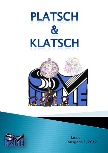 Platsch und Klatsch (Vereinszeitung 01/2012) - SV Halle (Westf.) eV