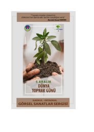 5 ARALIK DÜNYA TOPRAK SERGİSİ - İLKOKUL - ORTAOKUL