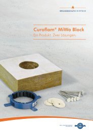 Curaflam® MiWo Block Ein Produkt. Zwei Lösungen.