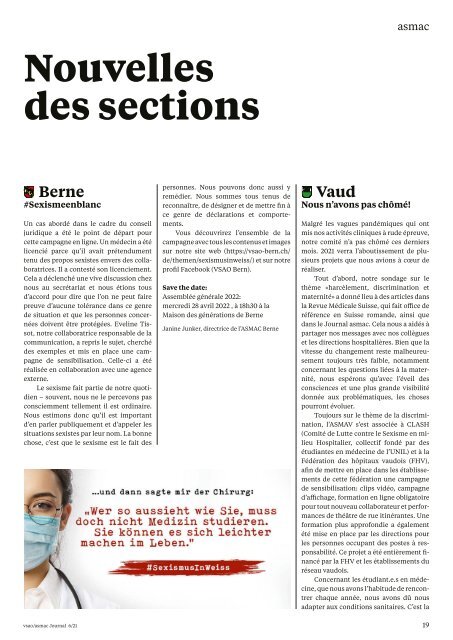 Journal asmac No 5 - décembre 2021