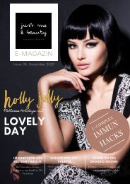 just me & beauty E-Magazin Issue N°5 Dezember 2021