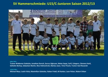 SV Hammerschmiede - jfgwittelsbacherland.de