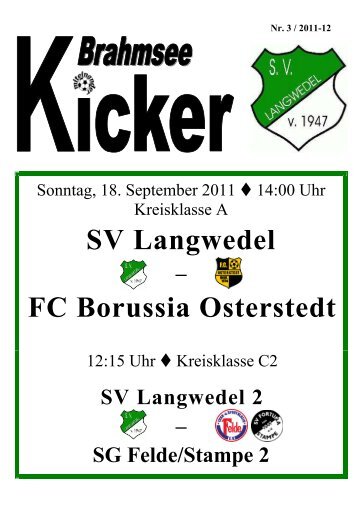 SV Langwedel FC Borussia Osterstedt