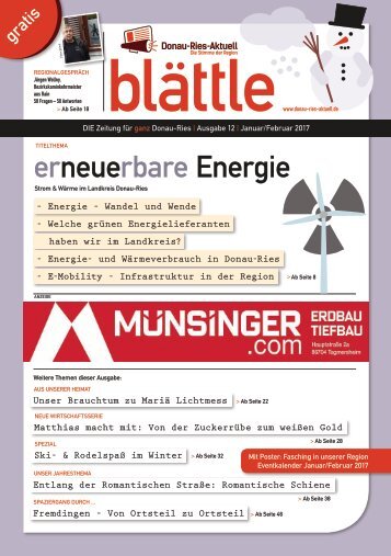 blaettle 12 - Januar/Februar 2017