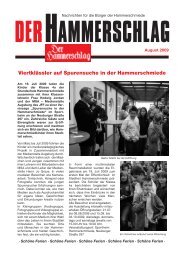 August 2009 Seite 3 - SPD Ortsverein Hammerschmiede