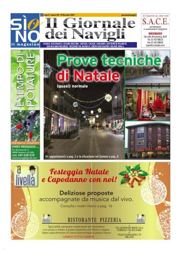 Giornale dei Navigli n. 44 - 10 dicembre 2021