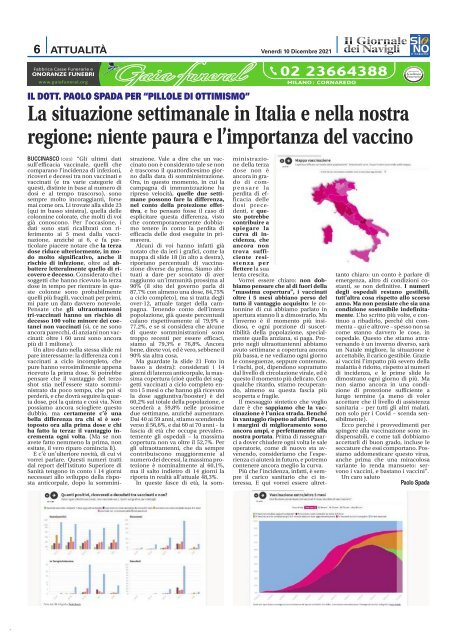 Giornale dei Navigli n. 44 - 10 dicembre 2021