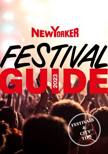 NEW YORKER Festival Guide 2023 EN