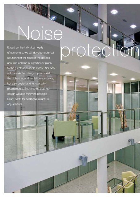 Glass Adjustable Partitions MilTech - catalogue EN