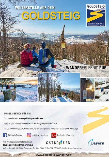 Goldsteig Wandermagazin